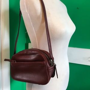 Vintage Coach Red Shoulder Bag